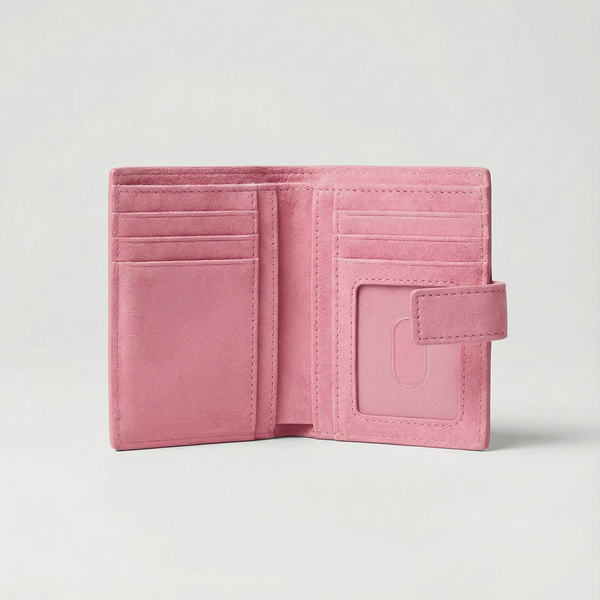 Ziana suede cardholder